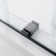 50'' - 55'' W x 76'' H Double Added Frameless Shower Door with Clear Glass