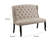 Aileen Polyester Blend Upholstered Bench-139376400-139376401