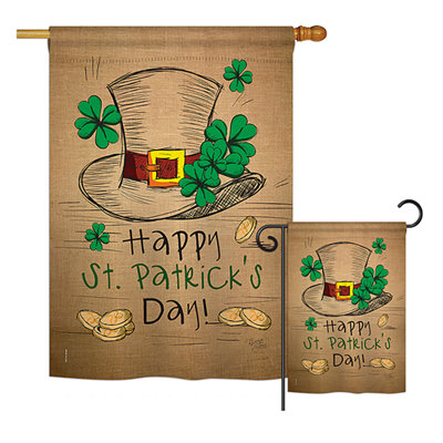 Ensemble de drapeaux en polyester 40 x 28 po Eugenia