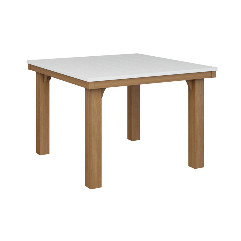 Table de salle à manger berlinoise Berlin, Gris fumée, Écume de mer, écume de mer