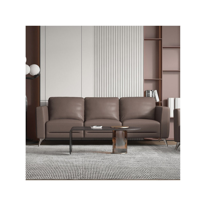 83 " Leather Sofa