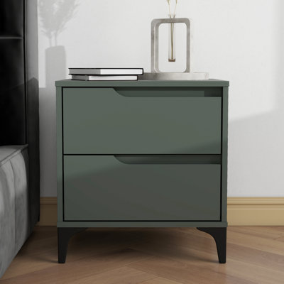 Norcross 20" 2 Drawer Nightstand