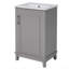 Petit meuble-lavabo moderne 20 po avec lavabo en céramique Sophear-1463439460