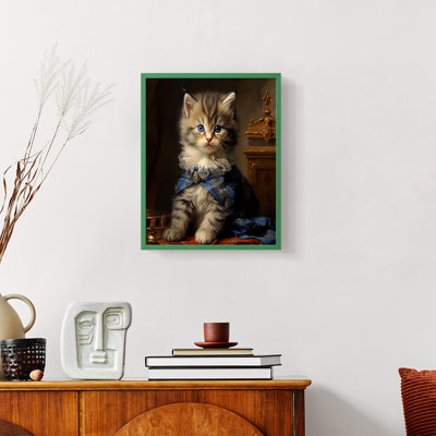 ANIMALS Series CLXV III - reproduction encadrée de qualité supérieure - prête à être accrochée - aucun clou requis