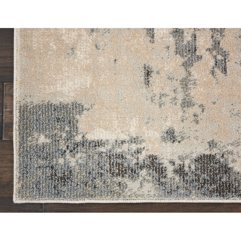 Diondre Abstract Indoor Rug, Runner 2'2" x 10'