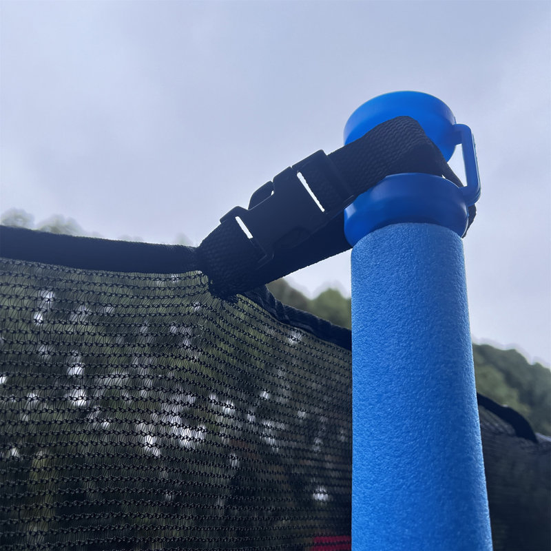 Filet de sécurité extérieur pour trampoline 10 pi avec panier de basketball
