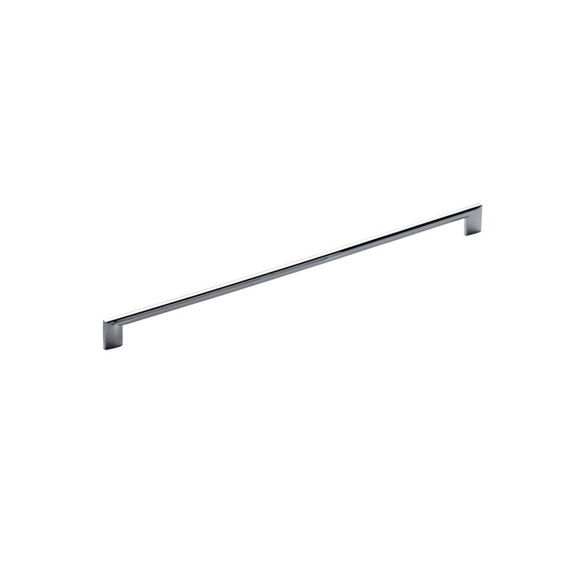 Poignée barre 15 1/8" au centre, Nickel poli