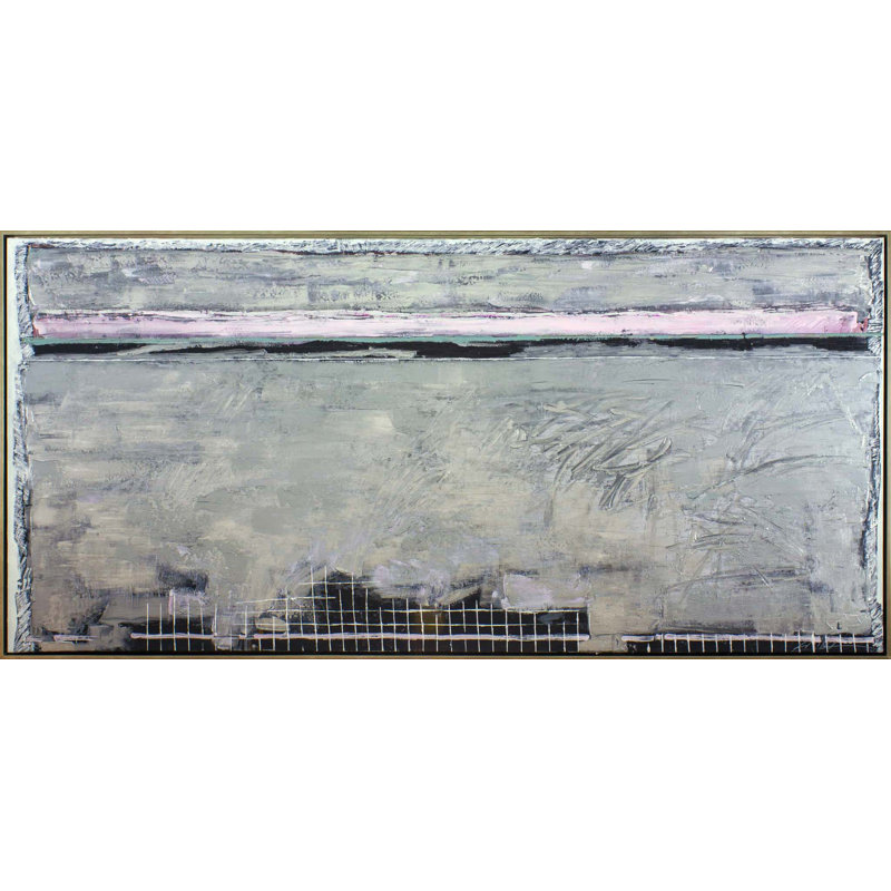 «On the Fence», reproduction d'art encadrée sur toile par Robert Robinson