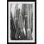Voiliers blancs, cactus rétro, impression encadrée sur papier-1353436330