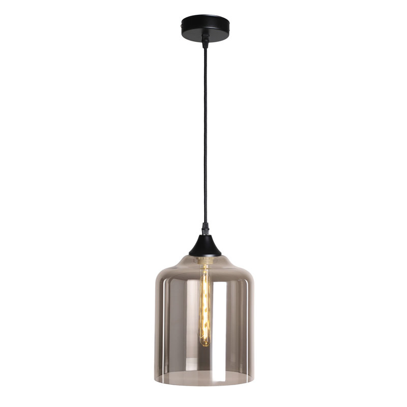 Aevry 1 - Light Pendant, Smoke, Black