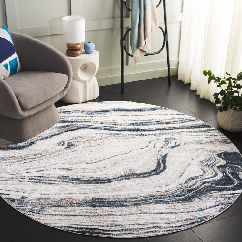 Tapis Yusef Performance Abstract, Rond 6 pi 7 po