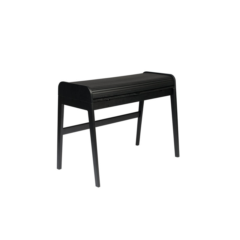 Bureau d'écriture en bois massif Barbier, Noir