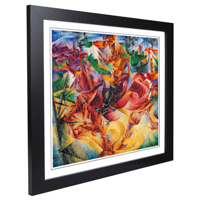 Elasticity by Umberto Boccioni - Framed Print