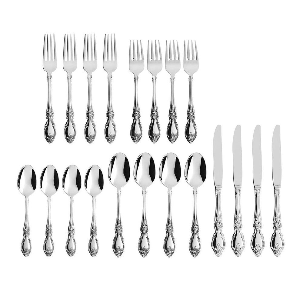 Louisiana 20 Piece Fine Flatware Set Oneida
