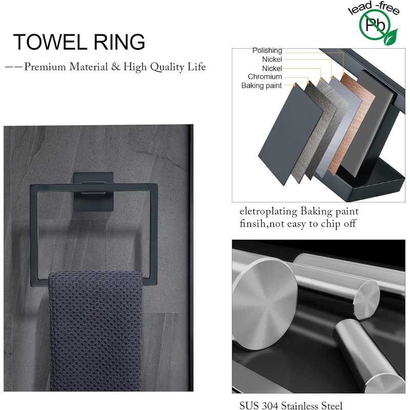 5 - Piece Bathroom Hardware Set