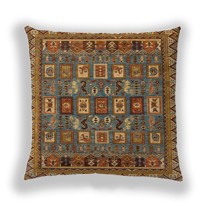 Coussin Abstract 1295, Microsuède