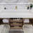 Glasgow 59'' Bathroom Vanity with Acrylic Top-2137606096
