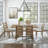 Heymann Trestle Dining Table with Solid Wood Chairs-711096411-805197703