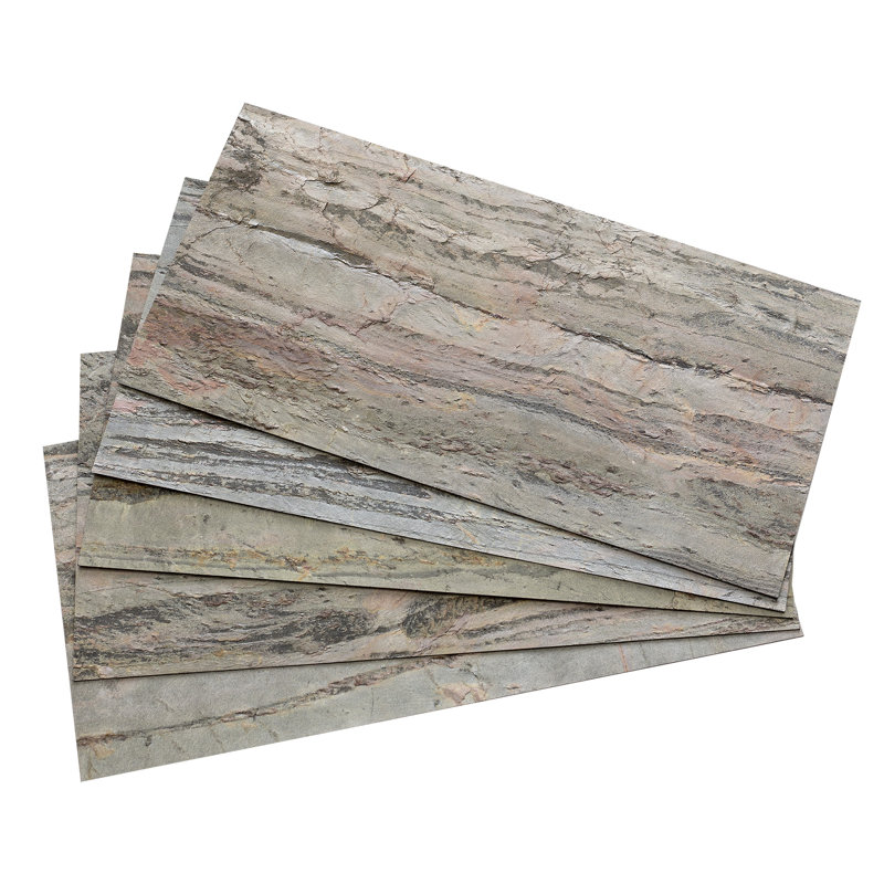 Pierre aspect 12 po x 24 po Carreaux à coller (paquet de 5) (quartz vieilli)