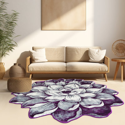 Ahn Floral Indoor Rug