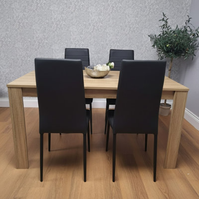 Jishant 4 - Person Dining Set