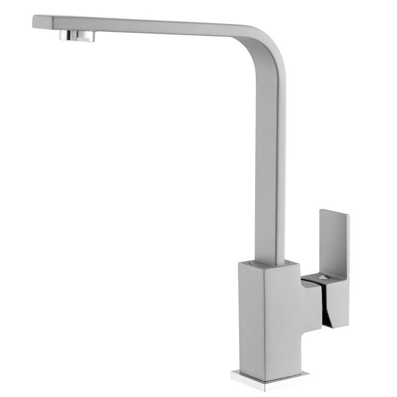 Belfry Kitchen Stefield Kitchen Faucet, Grey