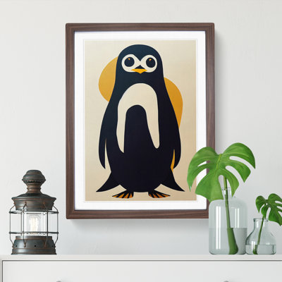 Penguin Abstract Art No.7 - Wall Art