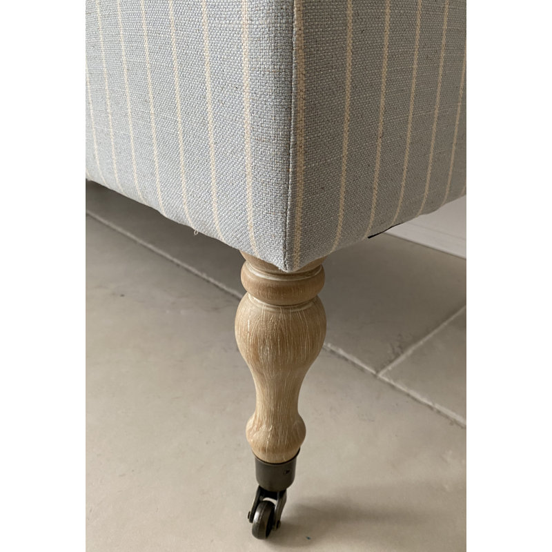 Banc rembourré Andrewson, gris