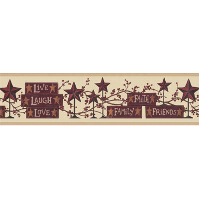 Bordure de papier peint à peindre L 15 pi x l 7 po Aketza
