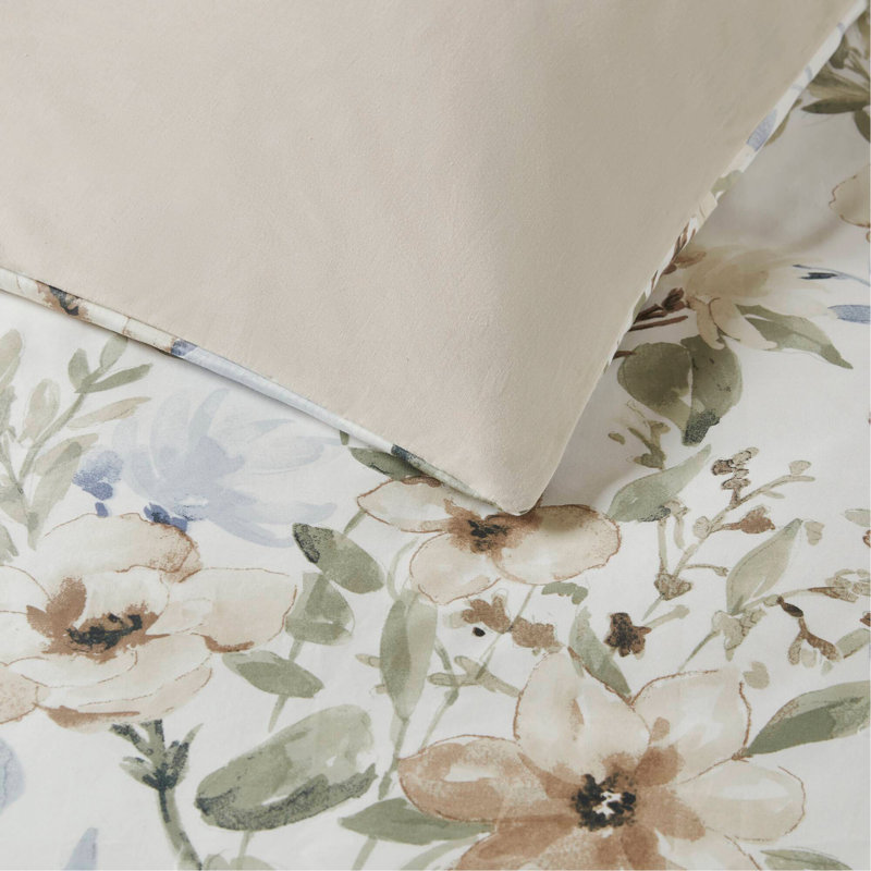 Ensemble d'édredon surdimensionné en satin de coton 6 pièces Cal King, Édredon très grand californien + 5 pièces suppl