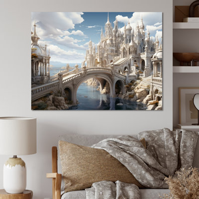 " Beige Bridge Ethereal Passage I "