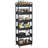 6-Tier Plastic Rolling Utility Cart with Handle, Multi-Functional Storage Trolley, Living Room, Kitchen, Movable Storage Organizer with Wheels-114210604