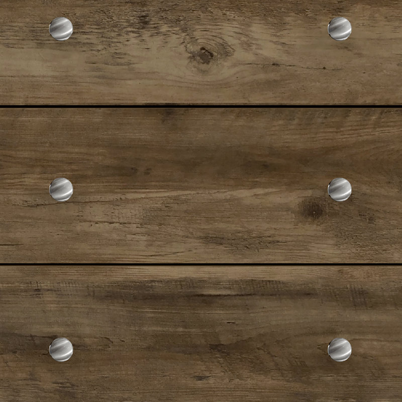 Commode à 5 tiroirs 31,1 po Scott, Chêne noueux