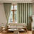 2 Panel Hollow-Out Stars Window Curtain Star Curtains for Bedroom Star Hollow Out Blackout Curtains for Room Decor Double Layer Cut Out Window Curtains 39.5W x 80L-474649144