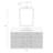 Sia 3 - Light Dimmable Vanity Light