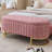 Lashekia Upholstered Storage Ottoman with Button-Tufted, Bench with Metal Legs-818886420