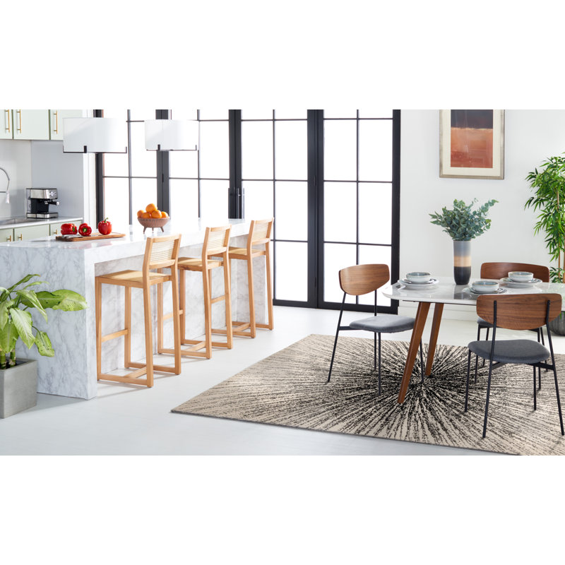 Manassas Transitional Rug, Rectangle 235 x 305 cm, Black/Ivory