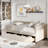 Oguz Velvet Upholstered Platform Bed with Storage Shelves and 2 Drawers-976418975