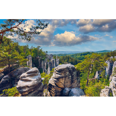 Estabrook Prachov Rocks - Wrapped Canvas Print
