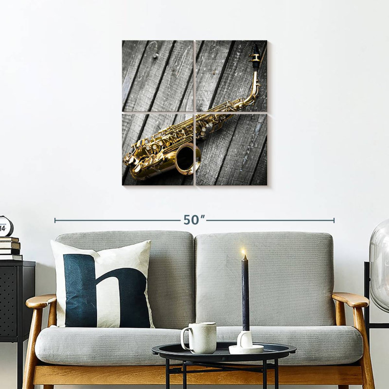 Abarca Alto Saxophone, 26" H x 26" W
