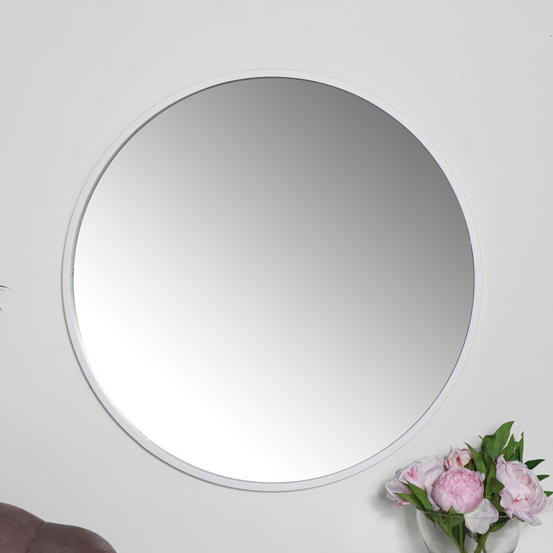 Winship Metal Wall Mirror, 120cm H x 120cm W, Gold