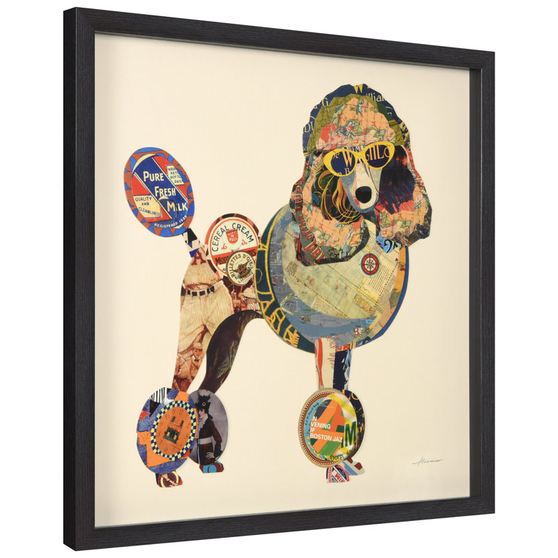 «Poodle» par Alex Zeng - impression encadrée