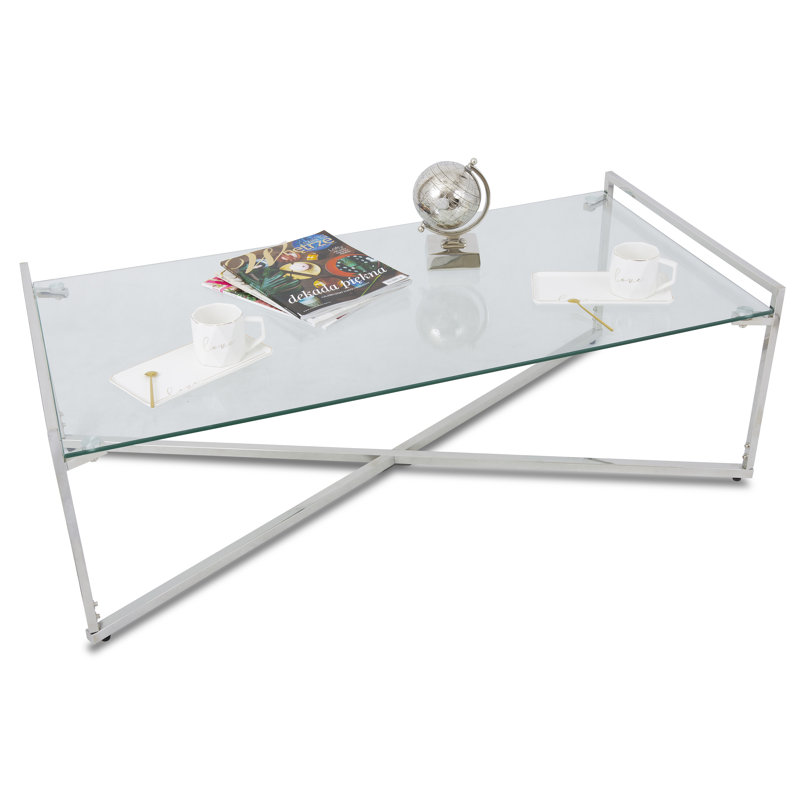 Plainfield Cross Legs Coffee Table