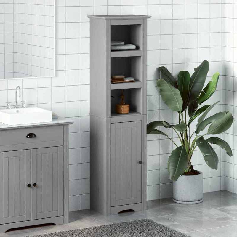 Blanding Bathroom Cabinet, Grey