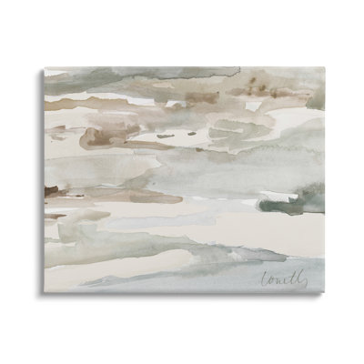 Mountain River Dry Creek Valley Watercolor by Lanie Loreth - Painting