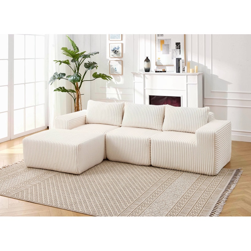 Canapé modulaire Modern, Blanc