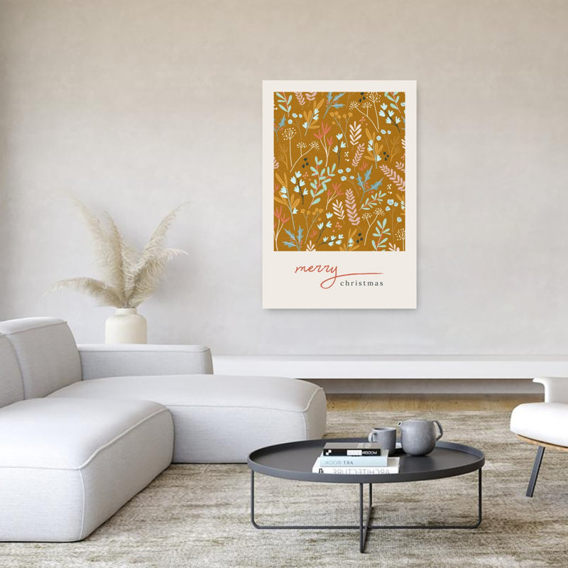 Merry Christmas, 60" H x 40" W