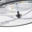 Plafonnier circulaire réglable en fer 2 lumières