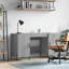 Bowerville Metal Base Writing Desk-443421950