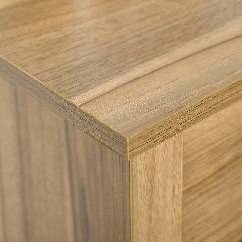 Armoire d'appoint avec tiroir, Naturel